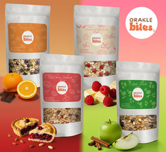 All 4 Gourmet Porridge Flavours – Taster Pack | Healthy Breakfast Gift